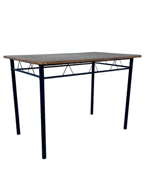 Juego de comedor 4P Capri Negro 74x70x110 cm-3