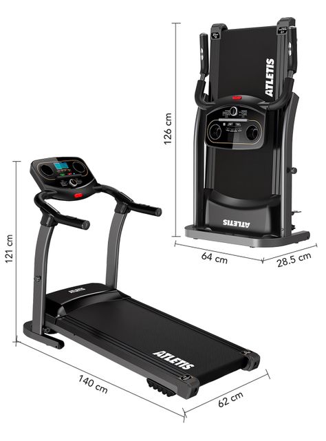 Trotadora Plegable M201 Bluetooth Negro-3