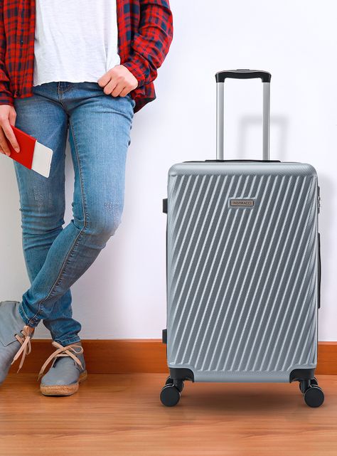 Maleta Rigida Milan m 18kg gris-1