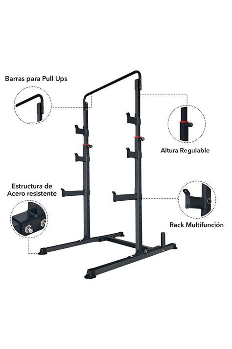 Estación Entrenamiento Multifuncional Squat Press-3