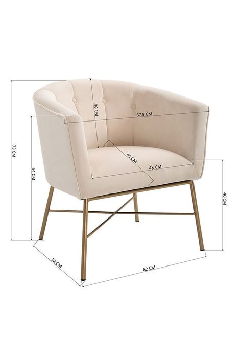 Poltrona Sitial Terciopelo Navona Beige-2
