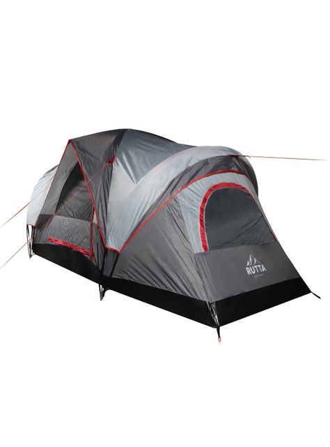 Carpa 6 Personas Camping Outdoor Gris-1