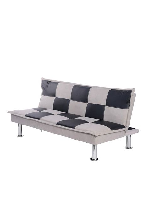 Futón Sofá 85x177x90 cm Gris-0