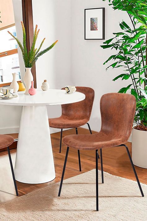 Pack 4 Sillas de Comedor Citrino Café-5