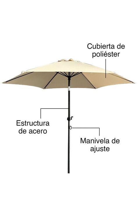 Quitasol Buzios Beige-4