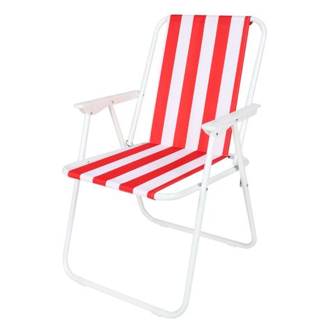 Silla Plegable con Reposabrazos Multicolor-0