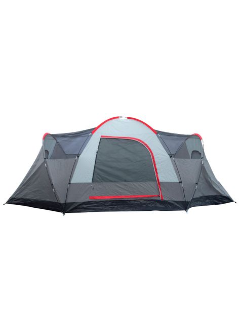 Carpa 8 Personas Camping Outdoor Gris-2
