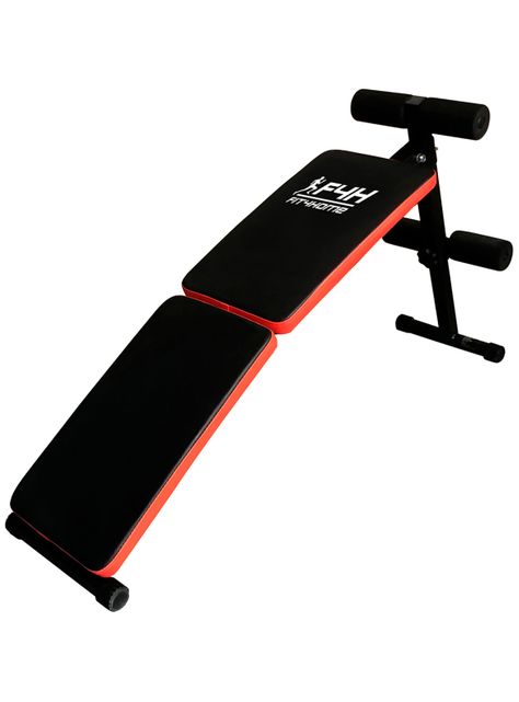 Banco Entrenamiento Abdominales HomeFit A100 Negro-0