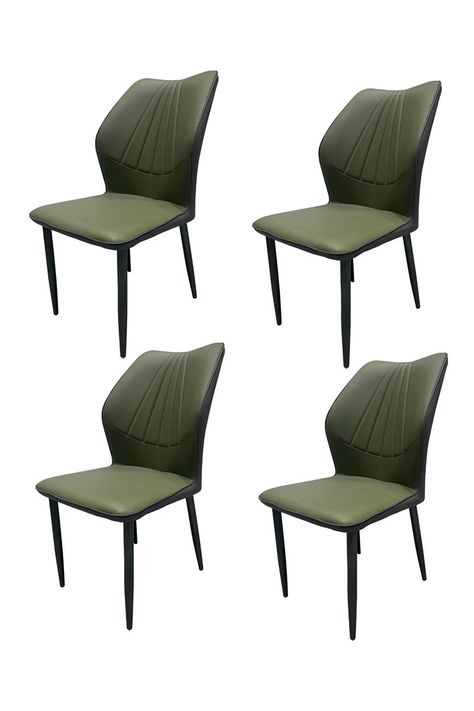 Pack 4 Silla Comedor Serenity Verde-0