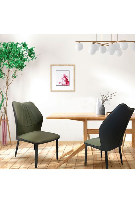 Pack 4 Silla Comedor Serenity Verde-5