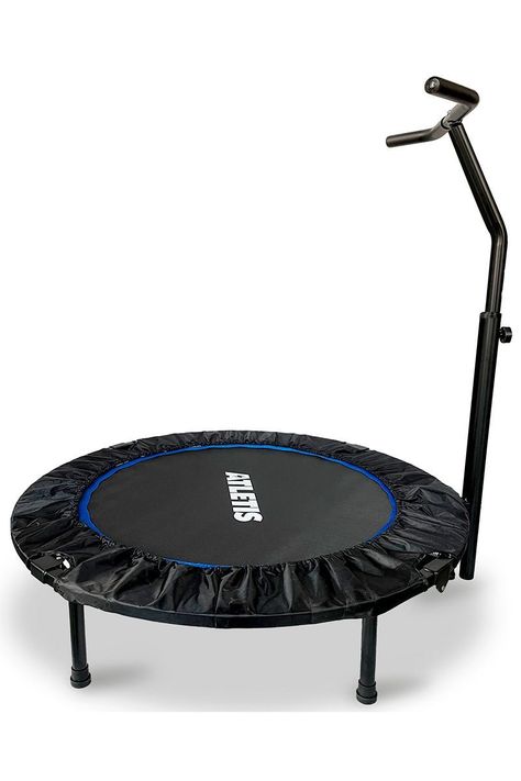 Trampolín con barra 1.02mts Pro Fitness Azul-0