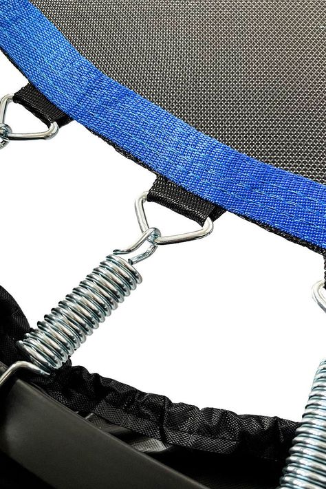 Trampolín con barra 1.02mts Pro Fitness Azul-3