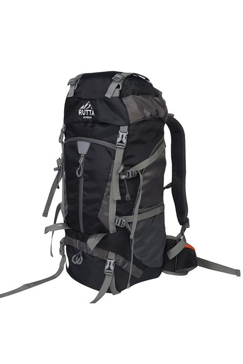 MOCHILA CAMPING 65L NEGRO-0