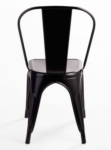 Silla de Bar Metal Tolix Negro-3