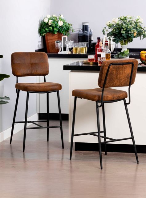 Pack 2 Piso de Bar  Vintage Café-1