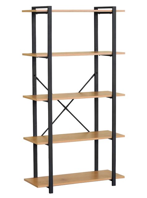 Estante 5 Niveles 80X34X150 cm Industrial-0