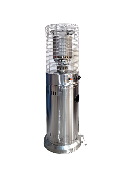 ESTUFA DE PATIO ACERO INOX.-0