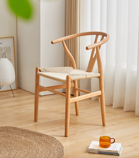 Pack 2 Silla Wishbone Nórdica | Madera Natural-4