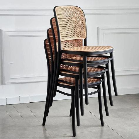 Pack 4 Silla Montana Negra | Resistente para Interior y Exterior-5