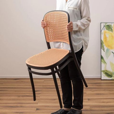 Pack 4 Silla Montana Negra | Resistente para Interior y Exterior-6