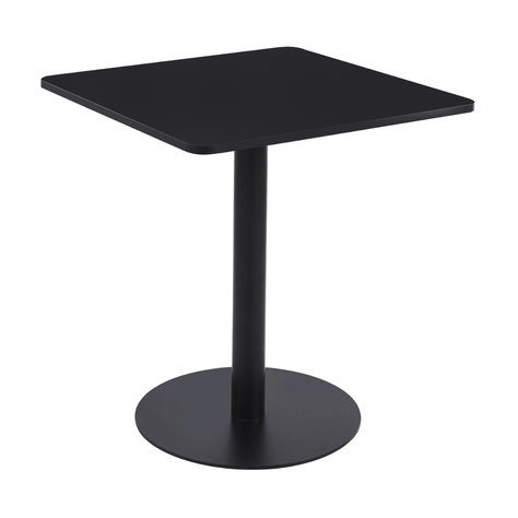 Mesa de Comedor Oliver - Diseño Industrial, Resistente y Versátil-1