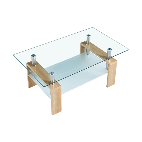 Mesa de Centro Magda: Elegancia y Funcionalidad en un solo mueble-3