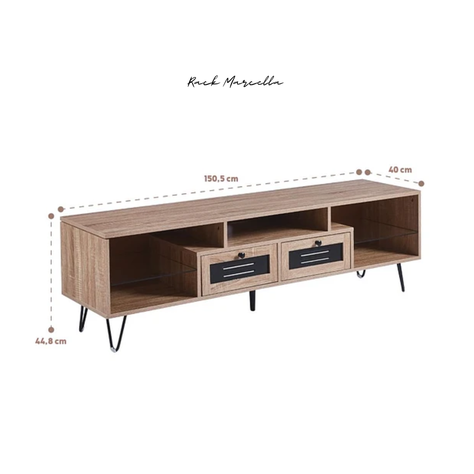 Rack Marcella, Soporte de TV / 50 pulgadas-6