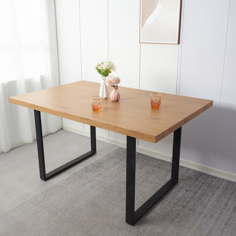 Mesa Rectangular Ámbar Claro 160X90 | Estilo Industrial-2
