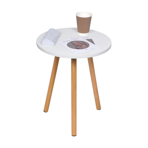 Mesa Ania: Multifuncional y Moderna, Ideal para Espacios Pequeños-1