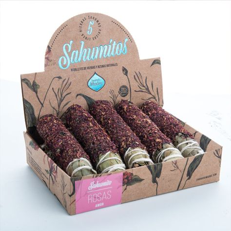Caja Sahumitos Rosas x 5-0
