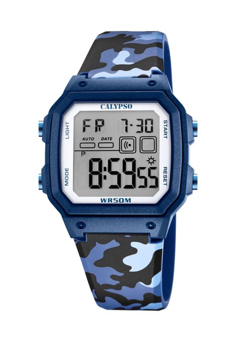 Reloj K5812/3 Calypso Blanco Hombre Digital Crush-0