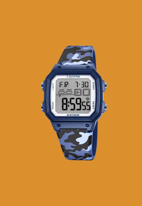Reloj K5812/3 Calypso Blanco Hombre Digital Crush-1