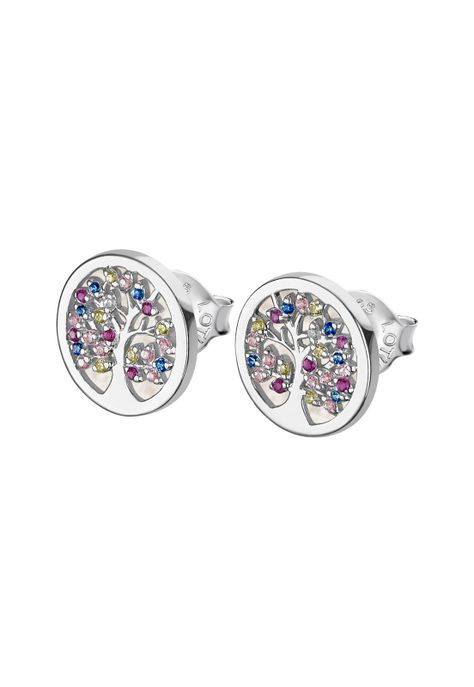 Aros LP1889-4/1 Lotus Silver Mujer Tree of Life-0