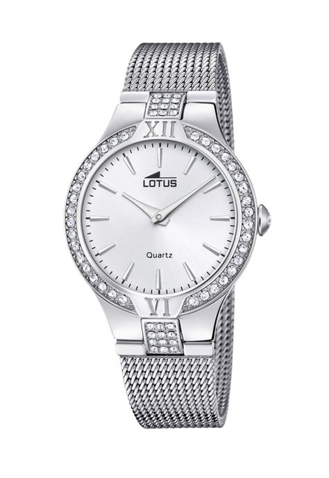 Reloj 18894/1 Lotus Plateado Mujer Bliss-0