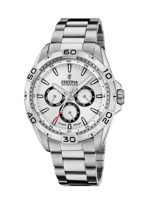Reloj F20623/1 Festina Blanco Hombre Multifuncion-0