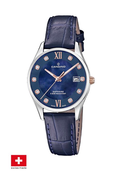 Reloj C4731/2 Candino Swiss Azul Mujer-1