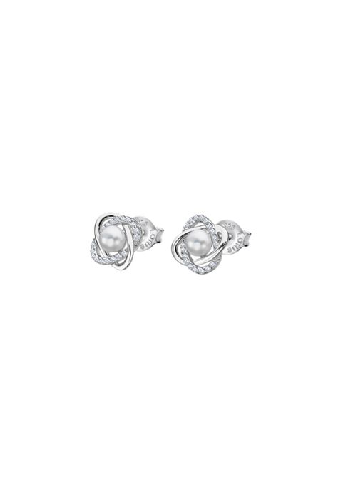 Aros LP3094-4/1 Lotus Silver Mujer Pearls-0