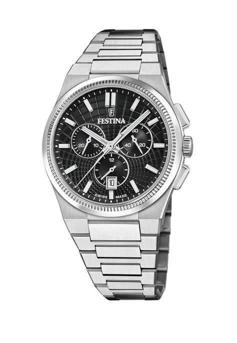 Reloj F20059/4 Festina Swiss Negro Hombre Rive Collection-0