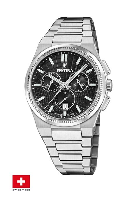 Reloj F20059/4 Festina Swiss Negro Hombre Rive Collection-1