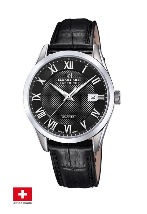 Reloj C4710/D Candino Swiss Negro Hombre Couple Classic-1