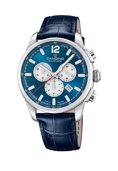 Reloj C4745/5 Candino Swiss Azul Hombre Couple Classic-0