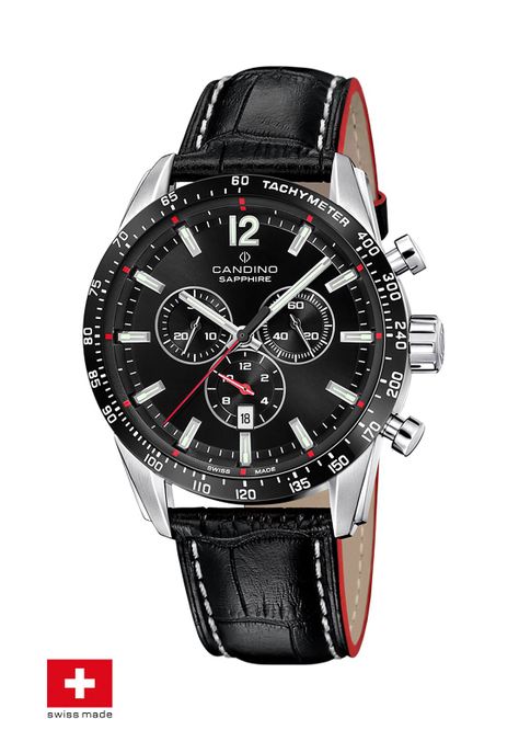 Reloj C4758/4 Candino Swiss Negro Hombre Couple Classic-1