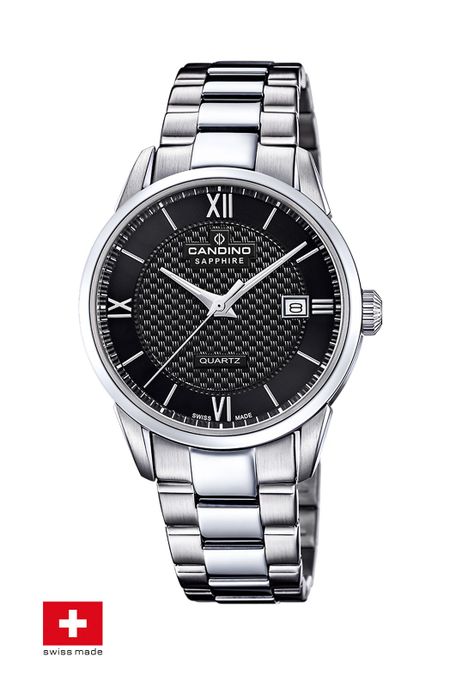 Reloj C4711/D Candino Swiss Negro Hombre Couple Classic-1