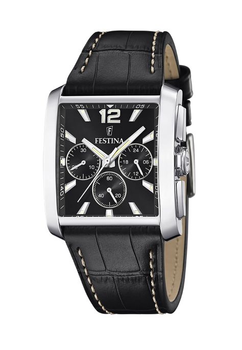 Reloj F20636/4 Festina Negro Hombre Timeless Chronograph-0