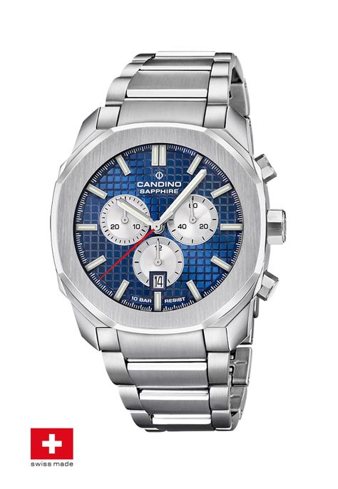 Reloj C4746/1 Candino Swiss Azul Hombre Couple Sport-1