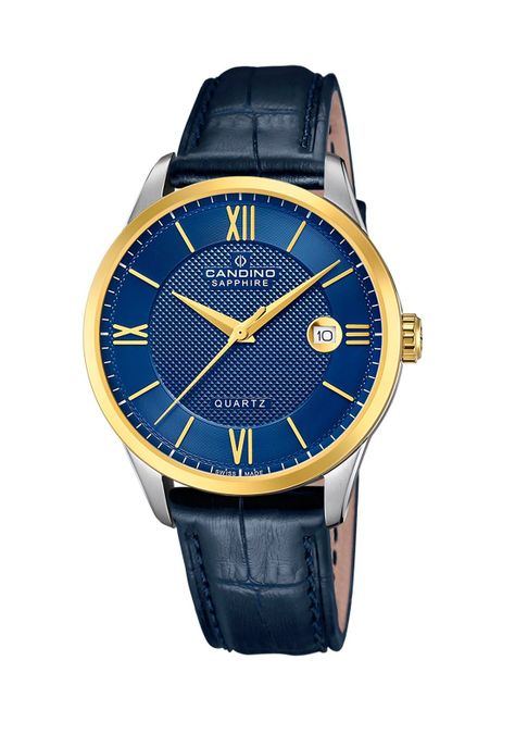 Reloj C4708/B Candino Swiss Azul Hombre Couples Classic-0