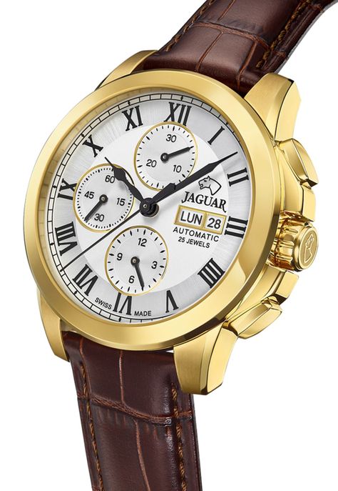 Reloj J976/1 Jaguar Blanco Hombre Automatico-3