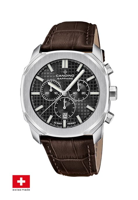Reloj C4747/4 Candino Swiss Blanco Hombre Couple Sport-1