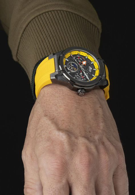 Reloj 18946/1 Lotus Negro Hombre Vortex-2
