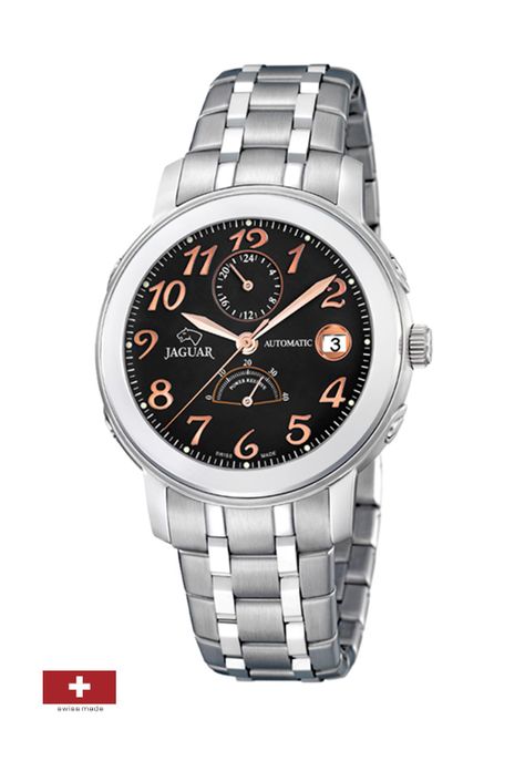 Reloj J947/4 Jaguar Negro Hombre Coleccion 1938-1